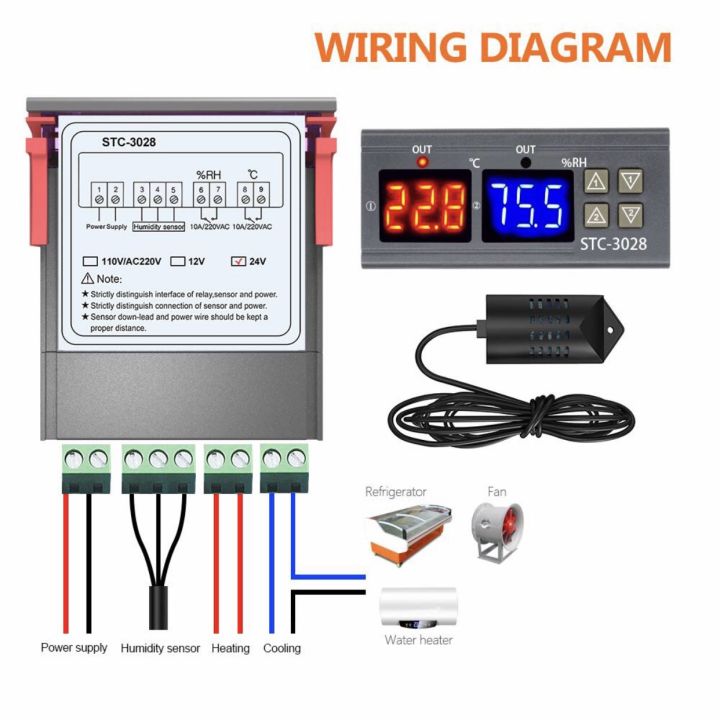 stc-3028-เครื่องควบคุมความชื้นและอุณหภูมิ-ควบคุมอุณหภูมิ-2-ระบบ-ครบจบในตัวเดียว-ของอยู่ไทยส่งไวแน่นอน