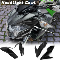 ฝาครอบจมูกหน้าไฟรถจักรยานยนต์สำหรับ Kawasaki Z650 2017 2018 2019แผงด้านข้างฝาครอบโครงสร้างไฟหน้า