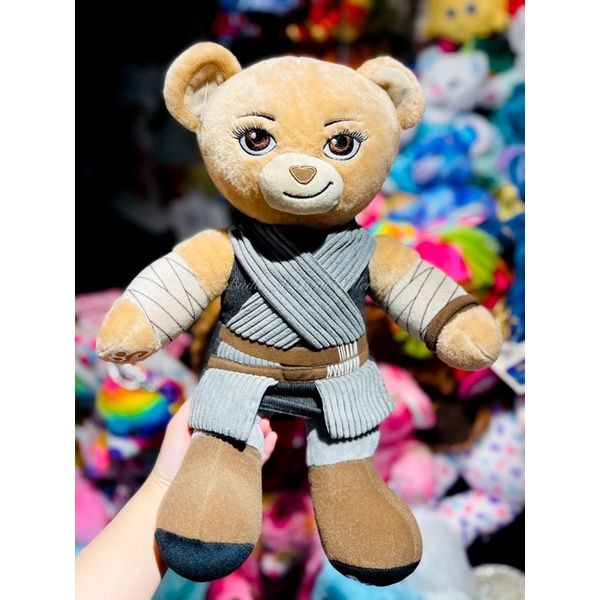 ตุ๊กตาหมี-สตาร์วอ-star-wars-rey-inspire-bear-บิ้วอะแบร์-build-a-bear-workshop-มือสองสภาพดีมาก