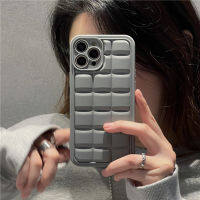 ความรู้สึกขั้นสูงกรณีโทรศัพท์สีเทาซีเมนต์สำหรับ iPhone13pro เคสโทรศัพท์ลายสก๊อตสามมิติสำหรับ iPhone12promax เคสโทรศัพท์แฟชั่นเกาหลีสำหรับ iPhone11 เคสซิลิโคนสีเทาอ่อนสำหรับ iPhone X เคสโทรศัพท์สไตล์ธุรกิจที่เรียบง่ายสำหรับ iPhone14