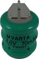 ใหม่/2021เดิม❦VARTA แบตเตอรี่สำรอง3/V80HH 3/V80H Ni-MH 1ชุดแบตเตอรี่3.6V 70MAH