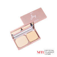 NEW!! MTI NJOY ULTRA FIX FOUNDATION CAKE แป้งจอย อัลตร้า ฟิค ฟาวเดชั่น เค้ก