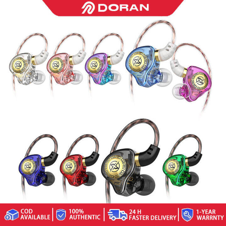 DORAN Original X6 X7 Deep Bass Dynamic InEar Earphones With Mic Wired