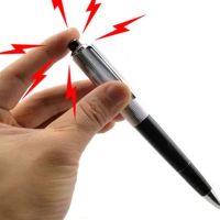Funny Electric Shock Pen Novelty Funny Trick Accessories Adults Kids Prank Stylus Pen Fidgets Practical Jokes Toys