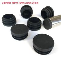 4-20pcs Thicken Round Plastic Blanking End Cap Tube Pipe Insert Plug Decorative Dust Cover Chair Table Feet Cap 16 19 22 25mm Pipe Fittings Accessorie