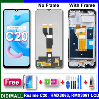 100% จอ Lcd แบบดั้งเดิมสำหรับ Realme Oppo C11 RMX3235 2021 C20 C21แอลซีดี RMX3231 RMX3201 RMX3063 RMX3061แสดงผลหน้าจอสัมผัสสำหรับ Realme Narzo 50i LCD