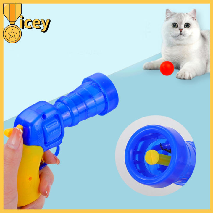 iceyhome-ลูกบอลของเล่นแมวพร้อมตัวเปิดใช้งาน80ชิ้นลูกบอลปอมปอม1-ของเล่นออกกำลังกายแบบโต้ตอบลูกบอลแมวใช้งานสำหรับแมวในบ้าน