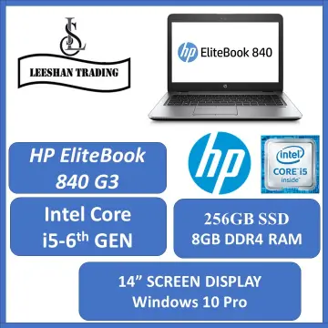 Refurbished HP Elitebook 840 G3 (Core I5 6Th Gen/8GB/256GB SSD
