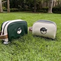 2023❒▽✴ MALBON Koreas new clutch bag fisherman hat golf sundries bag double-layer golf casual handbag