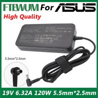 Charger Laptop 19V 6.32A 120W 5.5X2.5Mm สำหรับ ASUS PA-1121-28 N750 N500 G50 N53S FX50J แหล่งจ่ายไฟโน้ตบุ๊คอะแดปเตอร์ AC