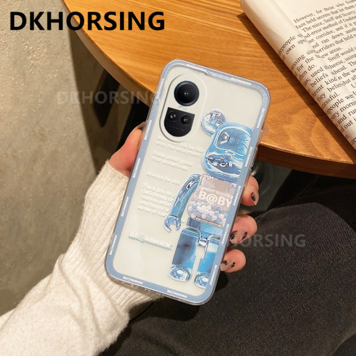 dkhorsing-เคสลายการ์ตูนสำหรับ-oppo-reno-10-reno10-pro-reno10-pro-เคสโทรศัพท์หมีน่ารัก-oppo-reno-10-5g-กันกระแทกแบบใสเคสกันกระแทก10pro-oppo-reno-บวก5g