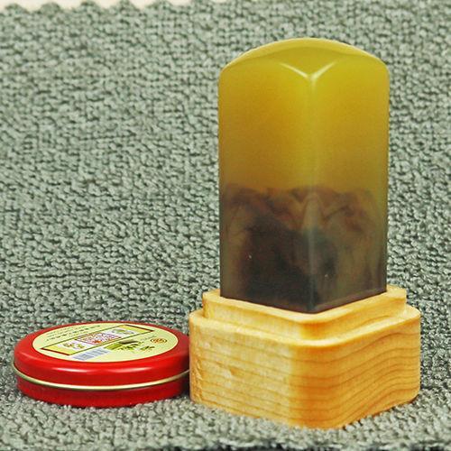 cod-chinese-painting-and-calligraphy-examination-grading-seal-cutting-name-signature-graduation-gift-resin-cow-yellow