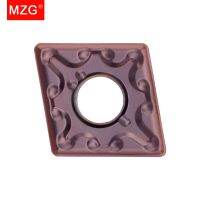 MZG 10PC CNMG 120404 120408 Boring Turning CNC เครื่องมือตัดเหล็กกล้าคาร์บอนสแตนเลสโปรไฟล์ทังสเตนคาร์ไบด์แทรก