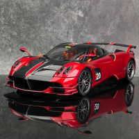 1:32 Pagani Huayra BC ล้อแม็กรถสปอร์ตรุ่น D Iecast โลหะรถของเล่นรุ่นจำลองเสียงและแสงคอลเลกชันเด็กของเล่นของขวัญ