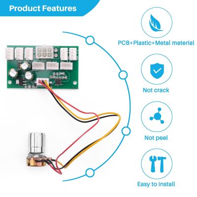 Computer Case Miner Fan Speed Controller 8-Channel Fan Hub PWM High-Power Violent Fan Controller Fan Speed Governor