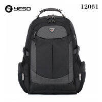 YESO Brand Laptop Backpack Mens Travel Bags 2019 Multifunction Rucksack WaterResistant Black Computer Backpacks For Teenager