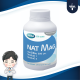 Mega Nat Mag 30 เม็ด แมกนีเซียมป้องกันไมเกรน ลดกล้ามเนื้อเกร็ง คลายเครียด ป้องกันตะคริว