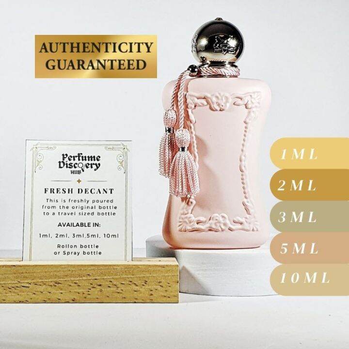 Parfums de Marly Delina edp or Exclusif Sample perfume 1ml 2ml 3ml 5ml