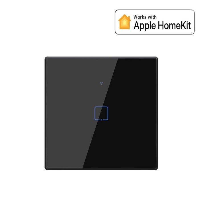 WiFi Smart Touch Light ON/OFF Wall Switch Work With Apple HomeKit for