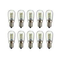 10ชิ้น E12หลอดไฟ Led 2W Ac220-240V โคมไฟกระจกเงา360องศาแสงมุมอุ่น/เย็นสีขาวสำหรับเครื่องเย็บผ้าตู้เย็น