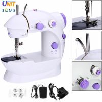 [คุ้มราคา!!] จักเย็บผ้ามินิ ขนาดพกพา จักรเย็บผ้าไฟฟ้า Mini Sewing Machine Built-in ที่ตัดด้าย ไม่ต้องใช้กรรไกร sewing machine จักรเย็บผ้า จักรเย็บ **พร้อมส่ง**