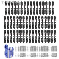 ▣♚ faefw Painel Conector 30A 1000V 50 Pares/lote para o Cabo 2.5/4/6mm Masculino Feminino Conexão do com Chave de 1 par