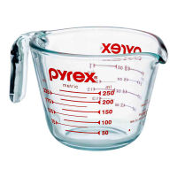 แก้วไพเร็กซ์ (Pyrex) 250 ml  เครื่องแก้วโบโรซิลิเกต (borosilicate)  ที่ใช้ในห้องปฏิบัติการ เนื้อแก้วทนต่อการเปลี่ยนแปลงอุณหภูมิร้อนเย็น