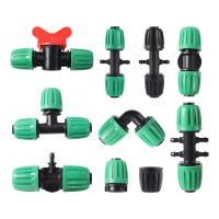 ；【‘； 16Mm PE Pipe Locked Connector Lock Nuts Garden Water Coupling 1/2 Pipe 4/7Mm Hose Fittings Garden Agriculture Irrigation Joint