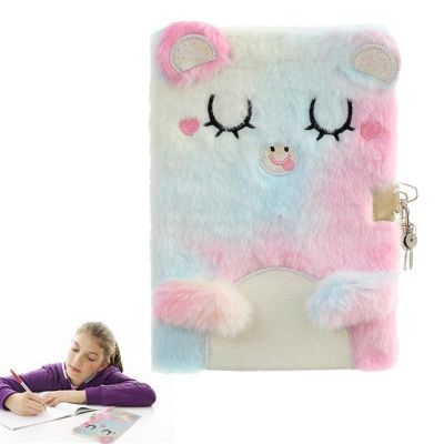 Journal With Lock Kawaii Animal Cover Locking Journal With Key A5 Locked Secret Diaries Notebook For Women Girls Kids Adults