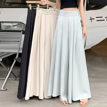 Elegant Womens Pleated Printed Two Piece Blouse And Long Flowy Trousers Set  With Deep V Neck For Birthday Parties From Noellolitary, $25.33 | DHgate.Com