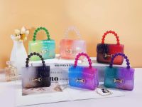 [COD] 2023 new jelly bag foreign trade womens mini lipstick women colorful beads female