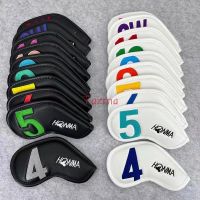 HONMA Branded New Golf Club Iron Headcover (4567891011AwSw) Pu Leather Waterproof for Iron Head Protection Cover Free Shipping