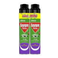 โปรโมชัน สเปรย์กำจัดแมลง BAYGON LAVENDER 600 มล.แพ็กคู่ SPRAY KILLER INSECTS BAYGON 600ml 2 PCS LAVENDER สารกำจัดแมลงและสัตว์ อุปกรณ์กำจัดแมลงและสัตว์รบกวน ราคาถูก เก็บเงินปลายทางได้