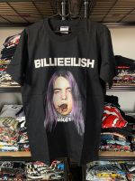 เสื้อยืดวงร็อค BILLIE EILISH บิลลิ ไอริช เสื้อวง เสื้อยืด BILLIE เสื้อวินเทจ