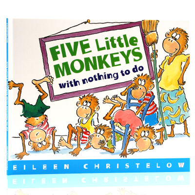 Five little monkeys with nothing to do