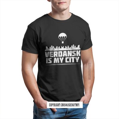 Verdansk Is My City Classic COD Black Ops Cold War Summer NewAdults T Shirt Graphic 100% Cotton Ofertas Comfort TShirt Men