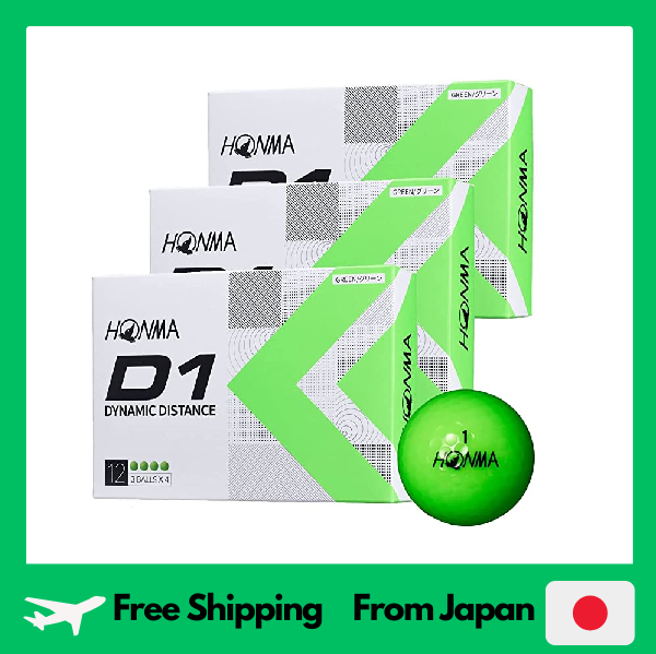 HONMA GOLF HONMA D1 Golf Balls 3 dozen set (36 balls) BT2201 2022 model