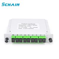 Sc Apc Plc 1X8 Splitter Fiber กล่องออปติคอล Ftth Plc Splitter Box พร้อมตัวแยกแสง Plc 1X8ตัวต่อ Sc Fibra Optica