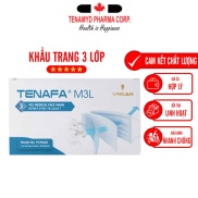 Khẩu Trang Y Tế TENAMYD M3L Face Mask 3 Lớp Ngăn Ngừa Khói Bụi, Ô Nhiễm