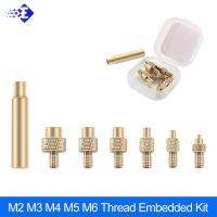 Heat Insert Nut Iron Tip M2 M3 M4 M5 M6 Thread Embedded Kit Heat Insertion Tool for Plastic 3D Printer Soldering Iron