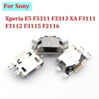 10-50Pcs Charger ชาร์จพอร์ตเสียบปลั๊ก Usb Contact Connector Jack สําหรับ Sony Xperia E5 F3311 F3313 XA F3111 F3112 F3115 F2116