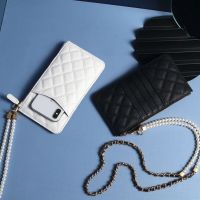Diamond Lattice Pattern Phone Wallet Mobile Phone Bag Small Crossbody Bag Case Credit Card Case