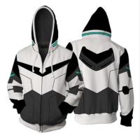 {AH Department Store}Voltron Legendary Defender Lance คอสเพลย์เครื่องแต่งกาย Hood Jacket สำหรับชุดฮาโลวีนผู้ชายผู้หญิง Anime Hoodie Plus Size