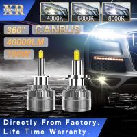 XR 360 Turbo 40000LM 100W CSP H7 canbus 9012 H1 9005 9006 HB3 HB4  LED Car bulb 12V 24V 6000K Fog lamp H9 H8 H11  4300K Bulbs  LEDs  HIDs