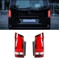 Taillights Flowing Rear Fog Lamp Dynamic Revers Brake Lights for Mercedes-Benz Vito W447 Metris V-Class