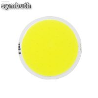 △ DC 12V Round LED Panel LED COB Module 82mm COB LED Chip on Board 8w Bulb Light Emitting Diode For DIY Car Lamp Cold White 6500k