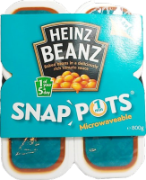 Baked Beans Snap Pots Heinz 800 G.