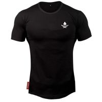 2022 New brand Clothing fitness Running t shirt men O-neck t-shirt cotton bodybuilding Sport shirts tops gym men t shirt