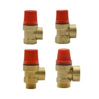 Brass Safety Valve Drain Relief Switch For Solar Water Heater 1/2" 3/4" Female x Female/Female x male  Brass Safety Valve Plumbing Valves