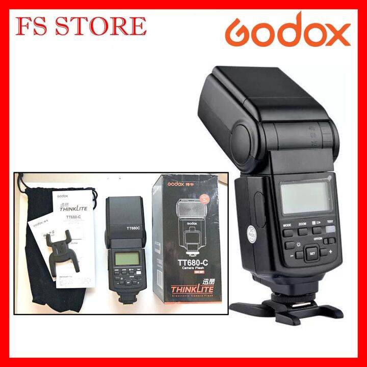 GODOX ORIGINAL TT680C CANON FOR CANON ETTL FLASH Lazada